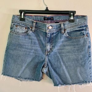 JCrew size 8 denim cutoff shorts